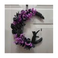 thumbnail image 4 of Crescent Garland Halloween Simulation Plant Rattan Garland Decorative For Gift Black, 4 of 5