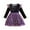 Purple, variant on Dress Girls Girls Tutu Halloween Dresses Flutter Sleeve Cartoon Print Party Dress Little Girl Dresses Purple 2 Years-3 Years