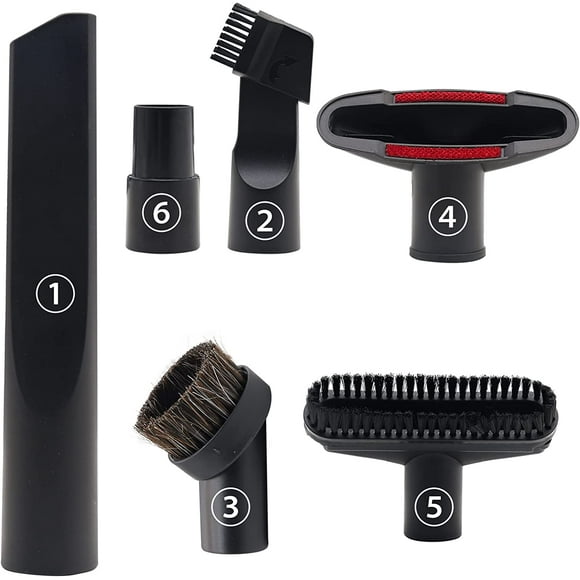 Yeacher Vacuum Attachments Replacement 1 1/4 inch & 1 3/8 inch Vac Accessories Brush Nozzle