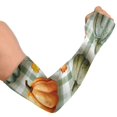 thumbnail image 2 of ALAZA Pumpkins Autumn Leaves UV Sun Protection Arm Sleeves UPF 50+ Compression Cooling Sleeve 1 Pair, 2 of 7
