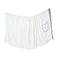 thumbnail image 2 of Qonioi Women’s Adjustable Wearable Bath Towel Wrap, Sarong with Pockets for Beach Pool, Quick-Dry Cover-Up for Shower Swim, White, 2 of 6