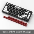 thumbnail image 6 of MageGee 75% Mechanical Gaming Keyboard, Compact Blue Backlit Wired Gaming Keyboards EVA Foam, Knob Control, 6 of 9