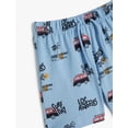 thumbnail image 3 of Shorts Drawstring Elastic Waistband Car Printed Pockets Cotton, 3 of 3