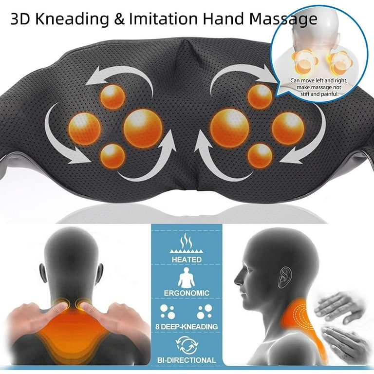 Neck Massage Products Relieve Pain Deep Tissue Shiatsu Vibration Neck Shoulder  Massager With Heat - Buy Neck Massage Products Relieve Pain Deep Tissue  Shiatsu Vibration Neck Shoulder Massager With Heat Product on