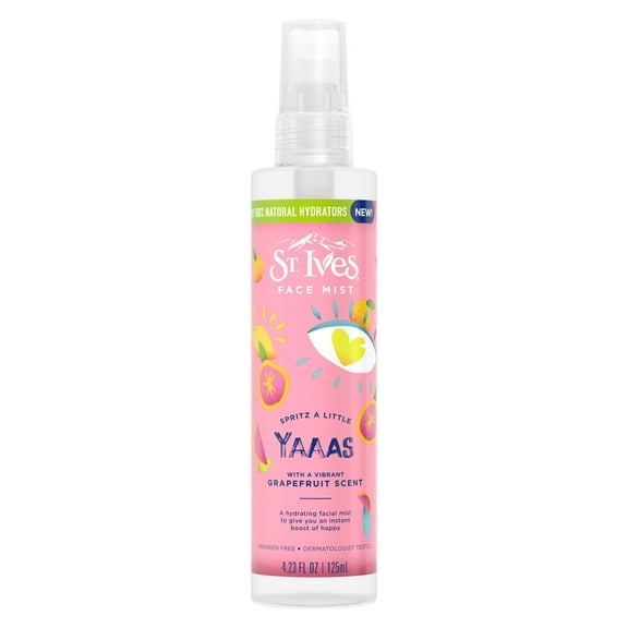 St. Ives Happy Grapefruit Facial Mist, 4.23 oz