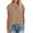 Khaki, variant on YANHAIGONG Womens Henley Tank Tops ,Loose Fit Basic Y2k Henley Neck Sleeveless Tops Dressy, Casual Spring Summer Tops for Women 2025 Tee Tops Tank