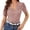 Rose Gold, variant on T Shirt Women V NeckShort Sleeves Basic Shirt Rose Gold Summer Clothes Women Tops