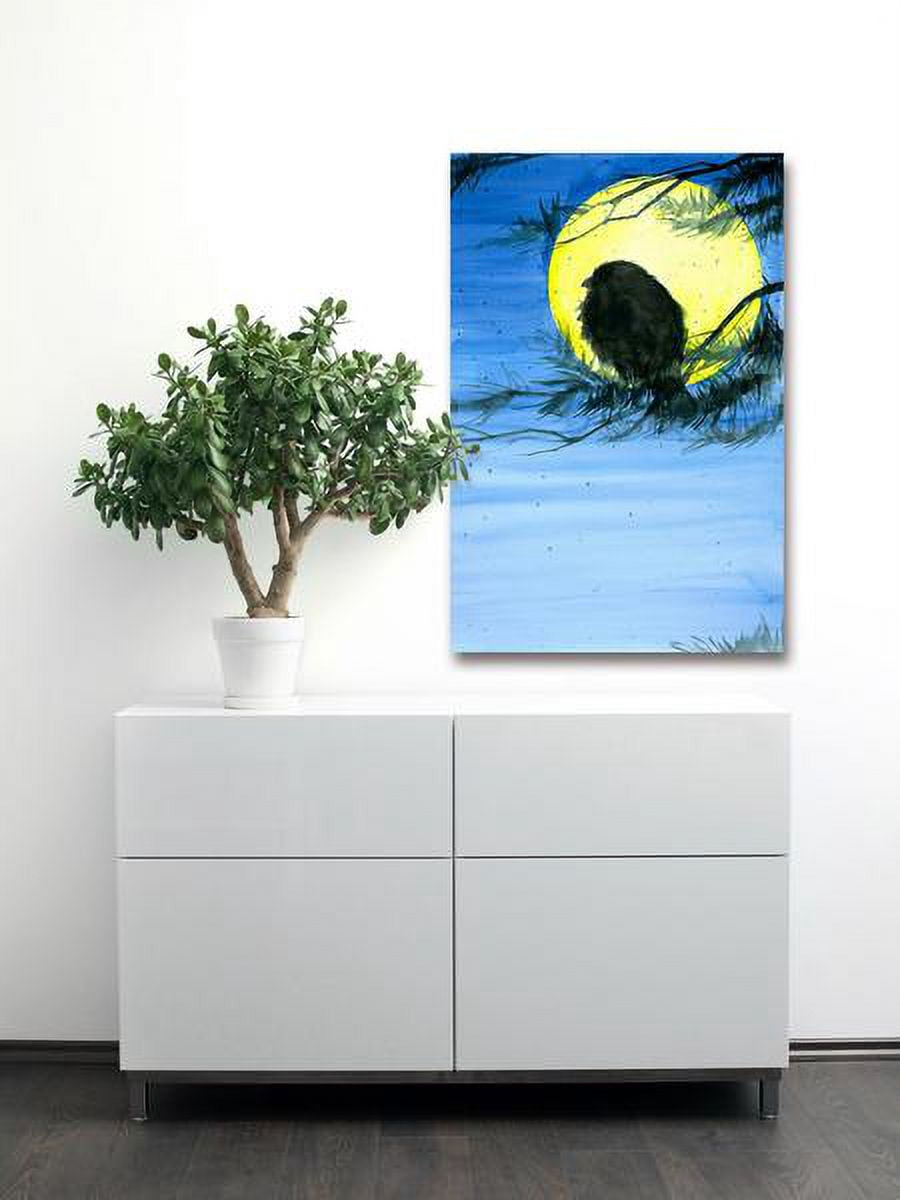 "High Moon" Painting Print on Wrapped Canvas