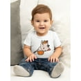 thumbnail image 2 of Cute Kittyboo Pumpkin Costume. T-Shirt Infant -Image by Shutterstock,  24 Months, 2 of 4