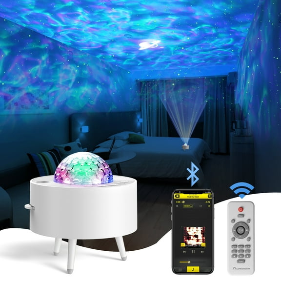 Lumoonosity Color Changing Ocean Galaxy Wave Night Light