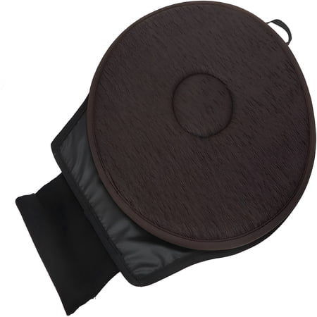XIBUFE Auto Swivel Cushion Seat, Padded Rotating Vehicle Seat Cushion for Adults, Seniors, and Elderly, 360 Degree Rotating Car Seat Spinner with Non-Slip Base, Mobility Aid and Standing Assist