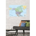 thumbnail image 2 of North America Map 2023 Wall Poster, 22.375" x 34", 2 of 6