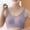 Purple, variant on REORIAFEE Bras for Women No Underwire Push up Pull on Plus Size Wide Strap Bralette Comfortable Ice Silk Lace Padded Bras XL-4XL