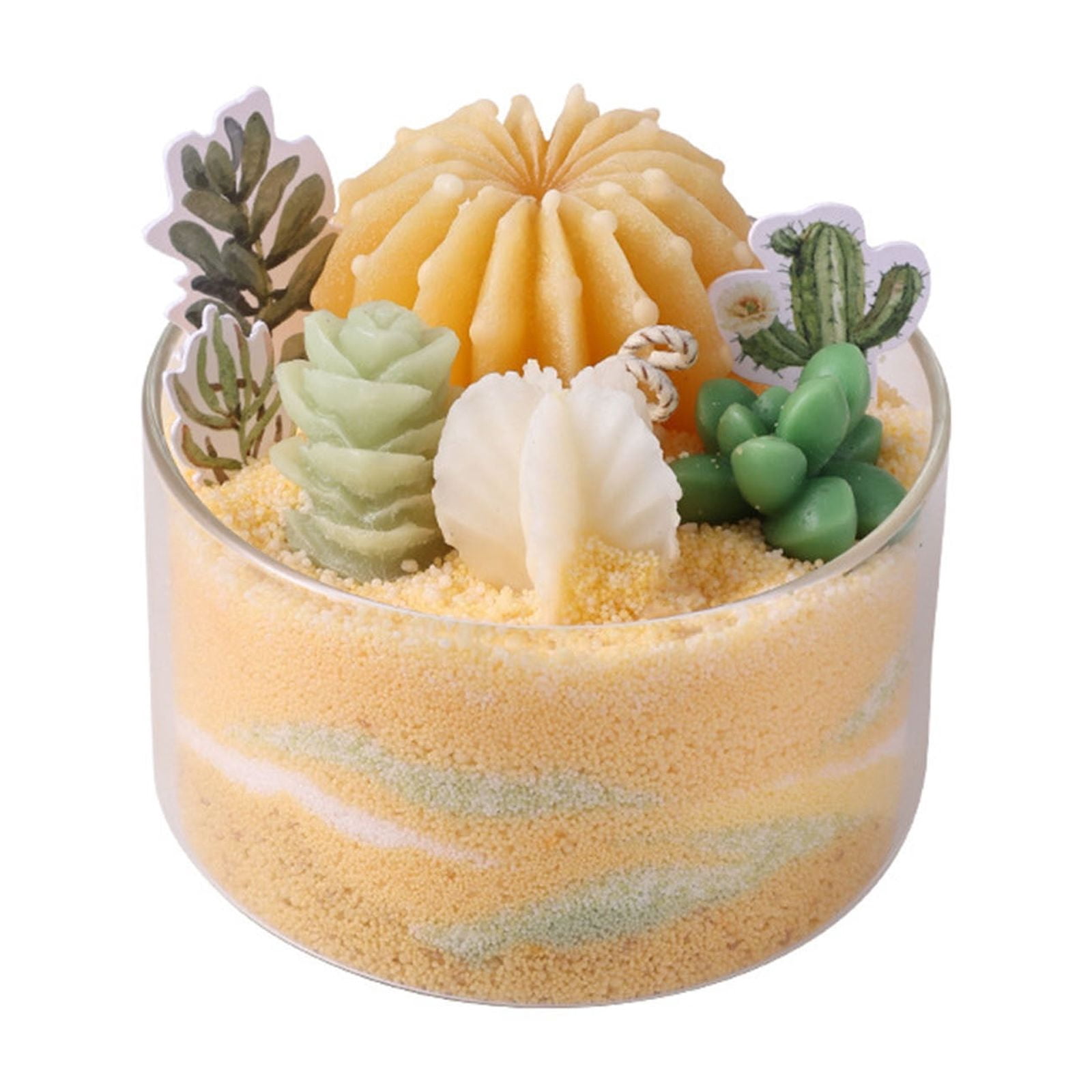 SPOORYYO DIY Sand Painting Candle, Aromatherapy Wax, Plant Based Material, Long Lasting Burning, Reusable Candle Making Kit