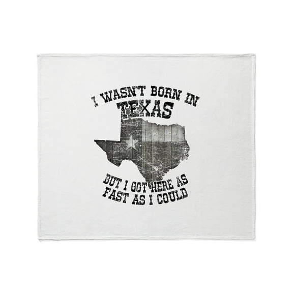 CafePress - Texas Throw Blanket - Soft Fleece Throw Blanket, 50"x60" for All Ages