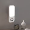 Luz nocturna LED a pilas, luz de pared, luces para armarios, luces de seguridad para escaleras, pasillo, baño, cocina, gabinetes, luces adhesivas para cualquier lugar.
