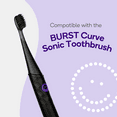 Burst Sonic Toothbrush Replacement Heads Burst Curve Sonic Toothbrush Replacement Head, Black, 1 Count - Walmart.com
