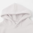 thumbnail image 4 of UACY Kids Cotton Hoodies Soft Warm Fleece Pullover Hoodie with Pockets Long Sleeve Cute Boys Girls Sweatshirts Clothes (White, 15-16 Years), 4 of 7