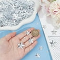 thumbnail image 3 of 1set 300pcs Star Sew on Rhinestone Acrylic Rhinestone 2-Hole Links Clear 8~23.5x8~25x2~4mm Hole: 0.8~1mm, 3 of 7