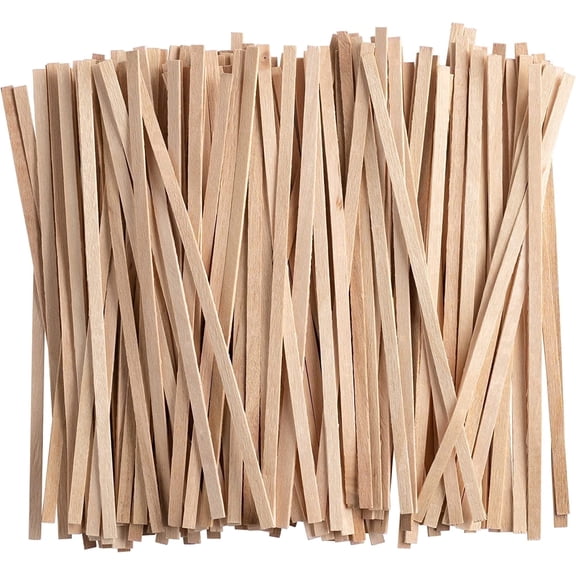 Pantry Value 5.5" Wooden Coffee Stirrers Wood Coffee Stir Sticks Bar Accessories 1000 pack