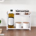 thumbnail image 1 of ZeusStorage Rack Load Bearing Anti-skid Large Capacity Double Layers Food Spices Holder for Home, 1 of 7