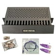 thumbnail image 2 of Neat Patch 2U Cable Management Kit - 5 Packs w/ 240 CAT6 Patch Cables (2FT Purple), 2 of 3