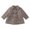 Brown, variant on CPNG Girls Houndstooth Plaid Coat Double Breasted Lapel Collar Long Sleeve with Pockets Fall Winter Casual Mid-Length Pea Coat Outerwear