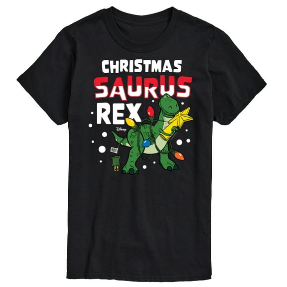 Toy Story - Christmas Saurus Rex - Men's Short Sleeve Graphic T-Shirt