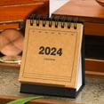 thumbnail image 1 of Calendar 2024 2024 Monthly Desk Calendar Countdown Suitable For School Office And Family English Mini Desk Calendar Office Desktop Decoration Portable Calendar on Clearance, 1 of 2