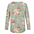 thumbnail image 5 of QASIEATN Women's Cardigan Sweaters Cute Print Button Down Knit Casual Long Sleeve Outerwear Tops for Fall Spring, 5 of 5