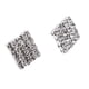 thumbnail image 2 of 1 Par Mujeres Pendientes de Moda Rhinestone Square Ear Stud Pendientes Sunnimix pendientes de cristal de diamantes de imitación, 2 of 8