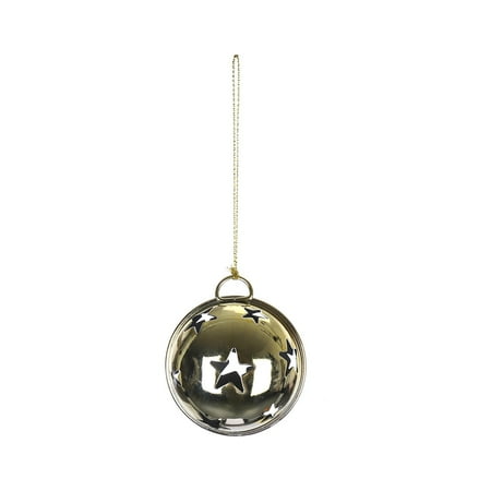 

wendunide room decor Christmas Bells Christmas Tree Ornaments Pendants Wrought Iron Metal Pendants Little Bell