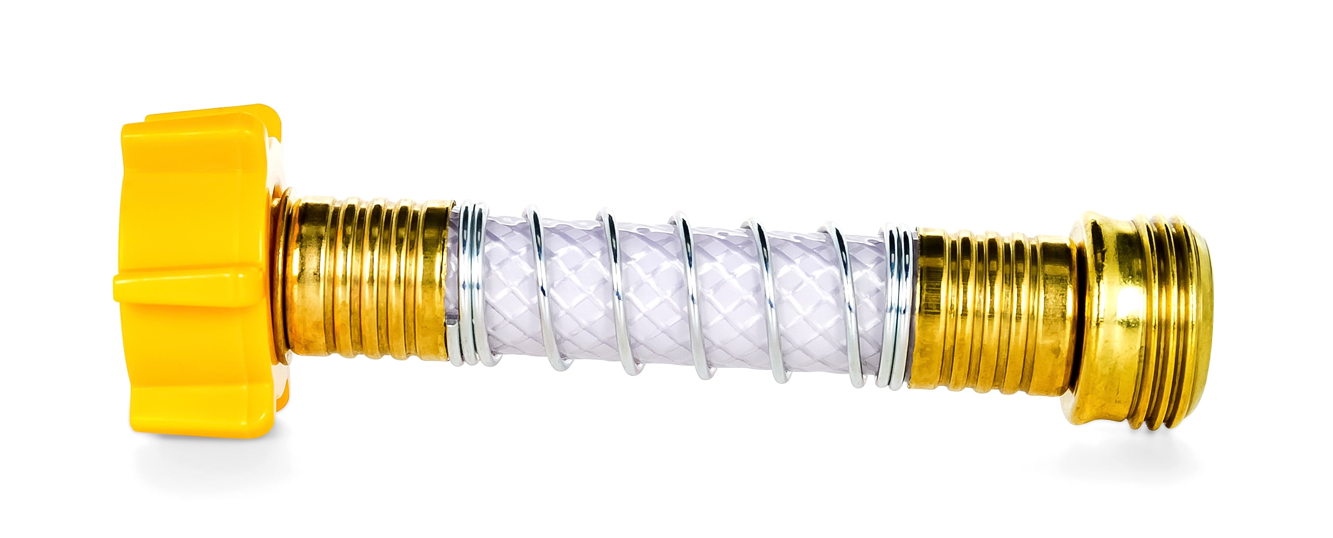 Camco Flexible Hose Protector with Gripper Brass, Silicone, Plastic
