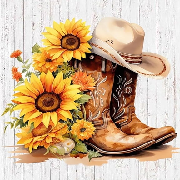 Boots Diamond Art Kits for Adults,Boots 5D Diamond Painting Kits for Adults Beginners,DIY Full Round Drill Diamond Dot Painting Gem Art Kits for Adult, Home Wall Decor