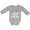 AC-Heather Grey, variant on Inktastic Best Meme Ever Grandchild Boys or Girls Long Sleeve Baby Bodysuit