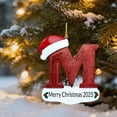 thumbnail image 4 of Decoraciones Del Árbol de Navidad Decoración Del Árbol de Navidad de 26 Letras Colgante Ornamentos Del Árbol de Navidad Ornamentos de Navidad Personalizados Decoración de Navidad Decoración Colgante D, 4 of 6