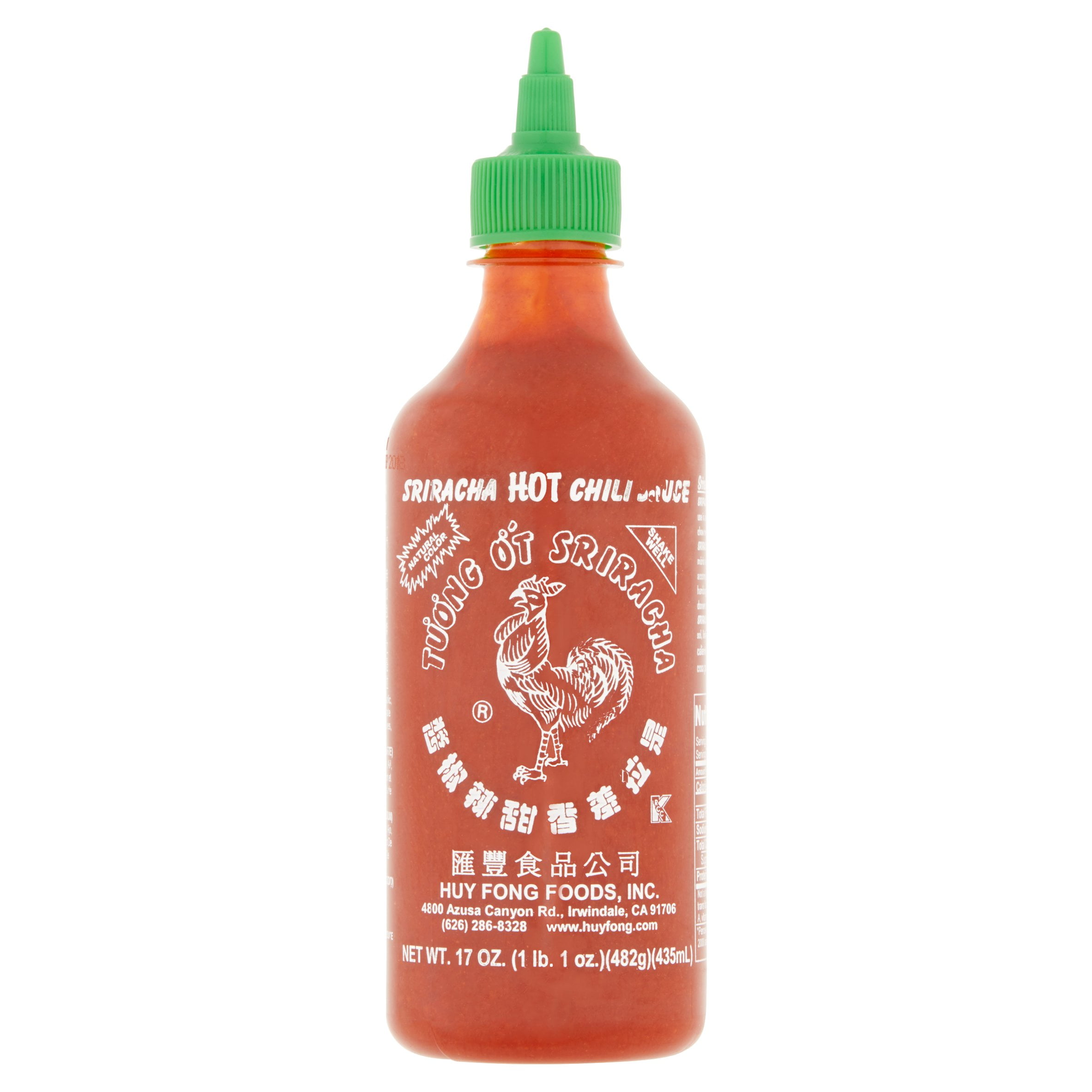 Huy Fong Sriracha Hot Chili Sauce 17 0 Oz