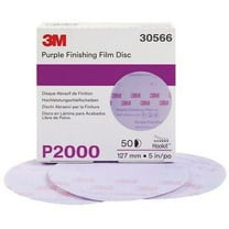 3M 30566; Purple Finishing Discs Film Hookit P2000 5-Inch