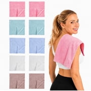 ChicCharm Baby Burp Cloths, 10 Pack Large 20''x10'' Ultra Soft Absorbent Burping Rags for Newborn Boys Girls