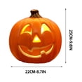 thumbnail image 2 of OANLKGI Halloween Pumpkin Lantern LED Lighted up Pumpkins Decorations Jack O' Lanterns Vintage Tabletop Fall Decor for Indoor or Outdoor Decors Thanksgiving Halloween Party Supplies, 2 of 7
