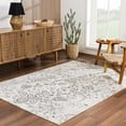 thumbnail image 5 of BoutiqueRugs Paicines Traditional Area Rug - Medium Gray, Peach, Charcoal - 5'3" x 7'3", 5 of 11