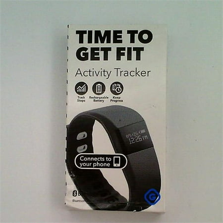 Gems Time to Get Fit Wristband Bluetooth Activity Tracker W/ App - (The Best Flight Tracker App)