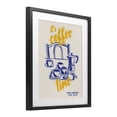 thumbnail image 2 of Stupell Industries Contemporary It's Coffee Time Breakfast Ritual Black Framed Print Under Glass, 13 x 16, by The Prints Vibe, 2 of 8