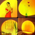 thumbnail image 4 of [Clearance!]Rainbow Night Light Projector Atmosphere LED USB Table Lamp Wall Lights Projection Decoration, 4 of 7