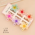 thumbnail image 2 of Xihbxyly Pinzas para El Cabello con Diseño de Caramelo, Pinzas con Flores de Colores Vibrantes, Pinzas de Agarre Seguro, Opciones de Peinado Versátiles, Coleta Semi-Recogida, Regalo Perfecto para Ami, 2 of 2