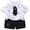White, variant on KKBOTIVE Toddler Boy Clothes Train Dinosaur Collared Short Sleeved T Shirt Set Cute 2 Piece Outfits for Kids Summer, White Size: 2-3 Years