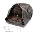 thumbnail image 3 of Minnieouse impermeable de lona para hombre con correas cómodas y grande para hombre de amplia aplicación Mochilas azul oscuro, 3 of 6