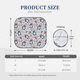 thumbnail image 3 of Balery 2 Piece I Love USA Car Windshield Sun Shade|Foldable Front Windshield Shade for Car Front Window for Most Sedans SUV Truck-Medium, 3 of 7