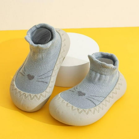 

Boys And Girls Rubber Indoor Floor Shoes Toddler Baby Sock Shoes