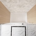 thumbnail image 5 of Frameless Single sliding shower door 56-60 "W x 60" H, 1/4 "(6 mm) Clear Tempered Glass, Explosion Proof Film, Stainless Steel Handle Square Tube Track ,Brushed Nickel, 5 of 5